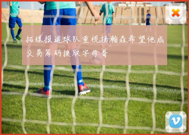 拓媒报道球队重视杨瀚森希望他成交易筹码换取字母哥